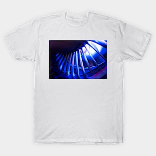 Aircraft engine fan blades. (C019/3261) T-Shirt